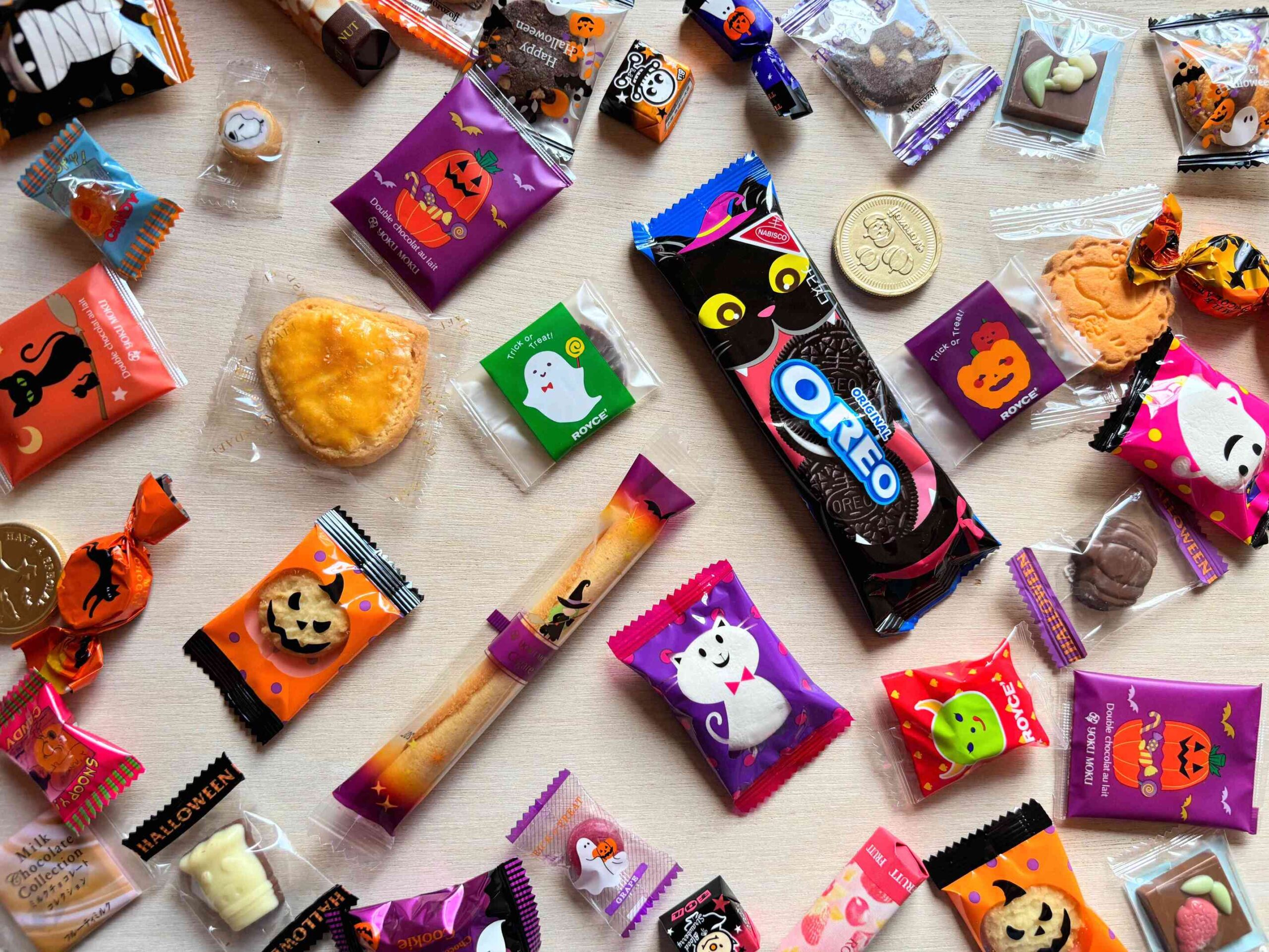 ハロウィンお菓子いろいろ